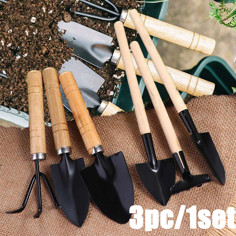 Gardening Tools Hoe - 3PC/1Set Mini Gardening Tools Set Portable