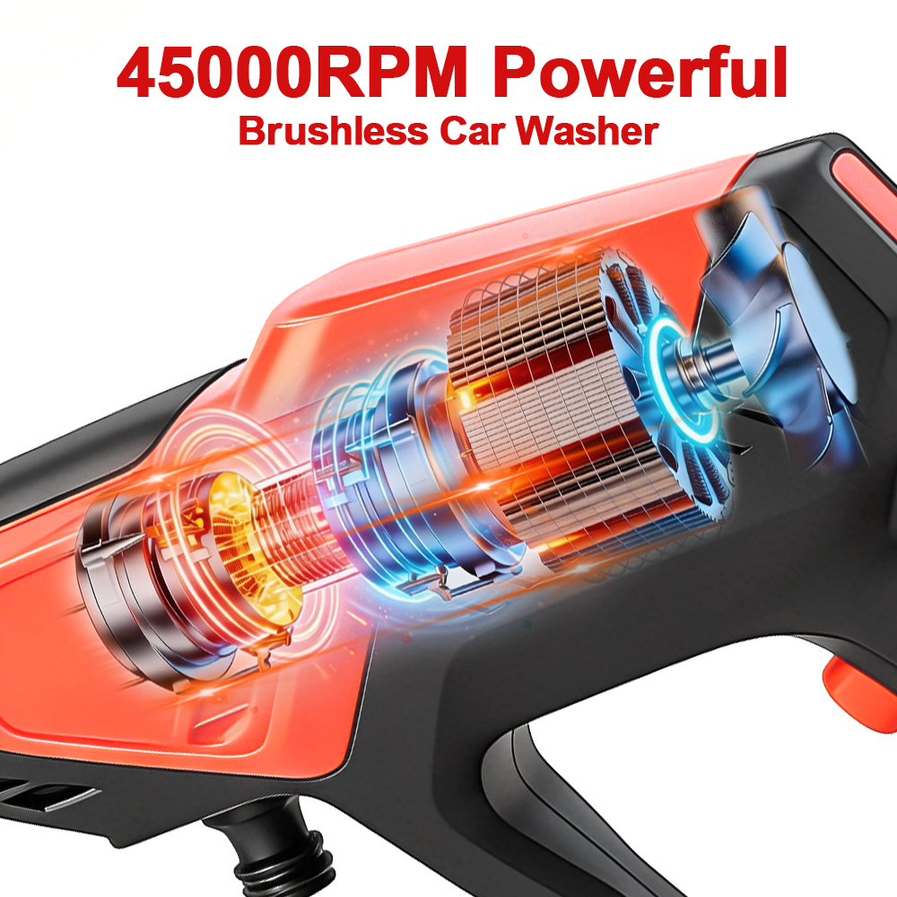300Bar Car Washer High Pressur - Gardening Tools Battery Powered review and price