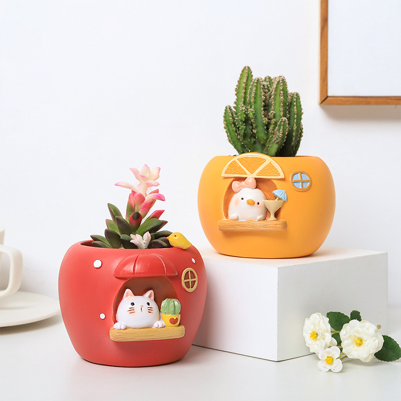 Cute Fruit Themed Planters for - Orchid Potting Mix review and price