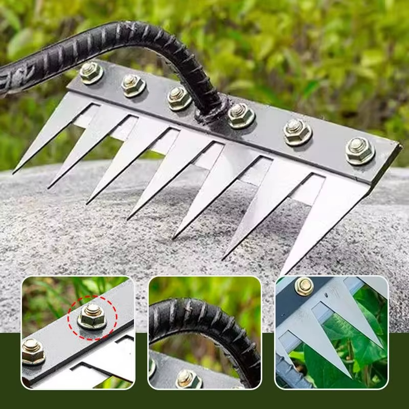 5/6/7/8 Teeth Iron Gardening H - Gardening Tools Hoe review and price
