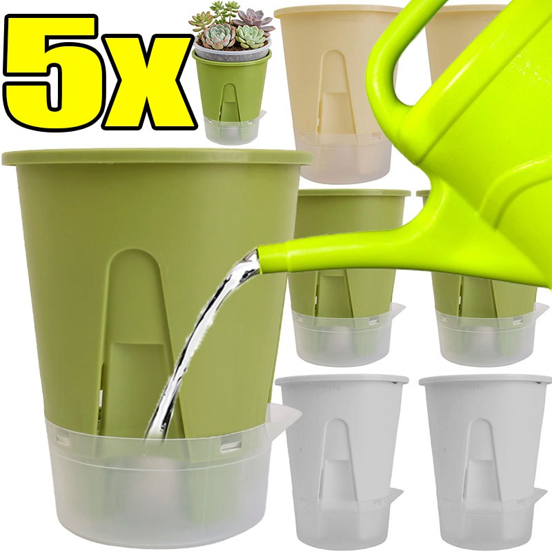 Self Watering Planter Pot Tray - Orchid Potting Mix review and price