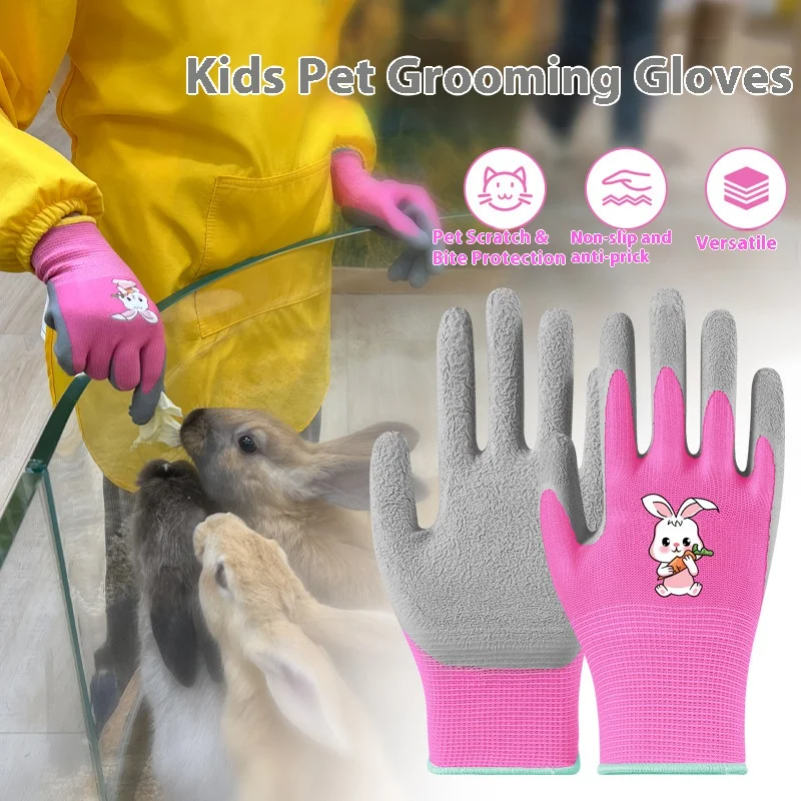 Kids Durable Waterproof Garden - Gardening Tools Gloves review and price