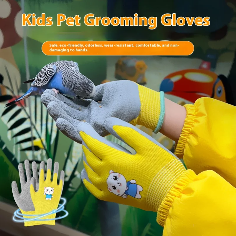 Kids Durable Waterproof Garden - Gardening Tools Gloves review and price