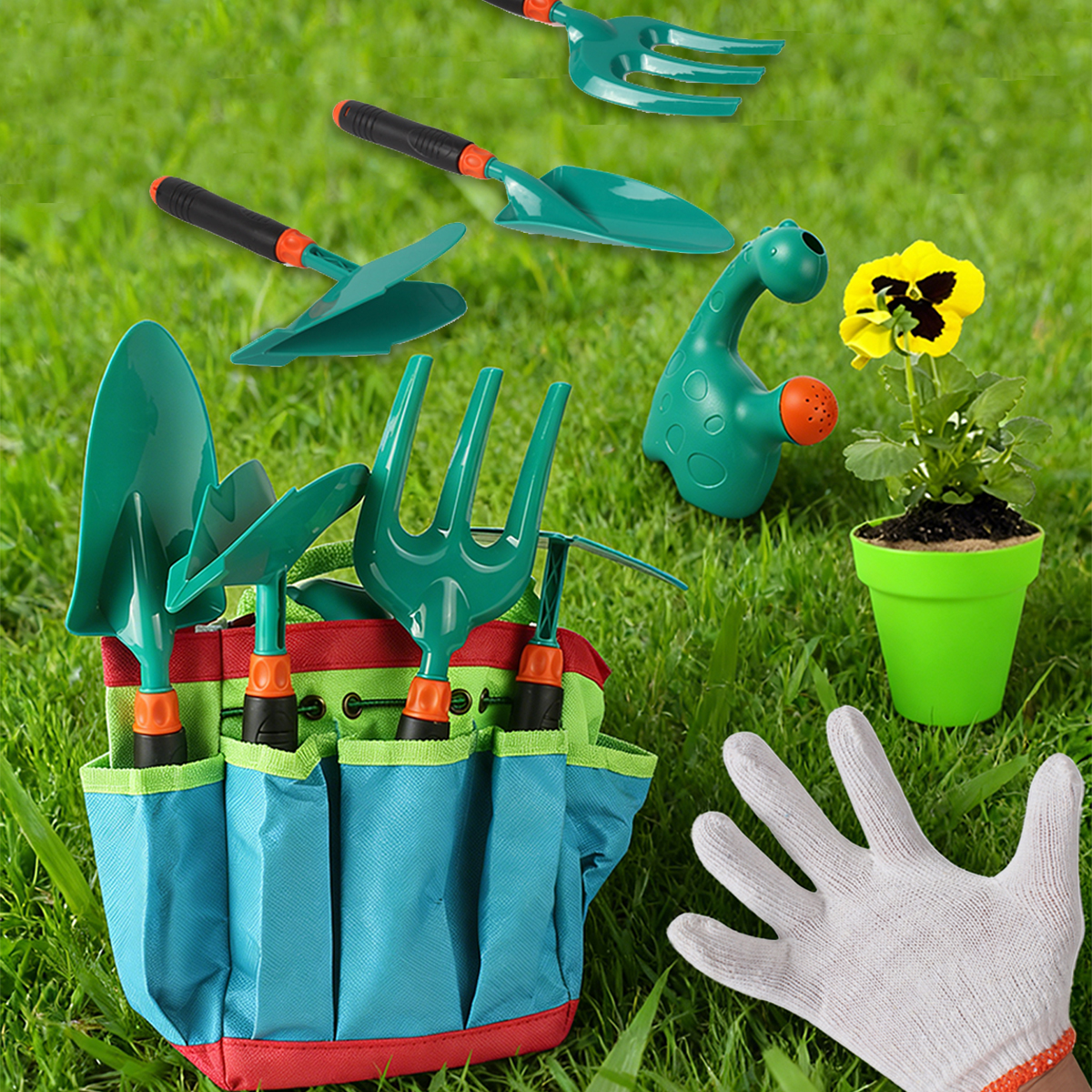 Gardening Tool Set Toys for ki - Gardening Tools Gloves review and price