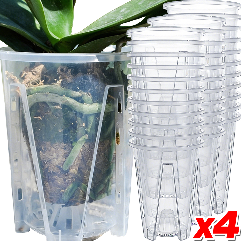 S/M/L/XL Orchid Flowerpot with - Orchid Potting Mix review and price