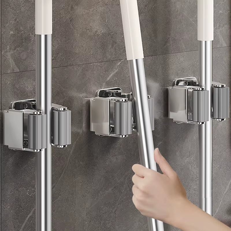 1-10Pcs Mop Broom Holder Wall  - Gardening Tools Hoe review and price