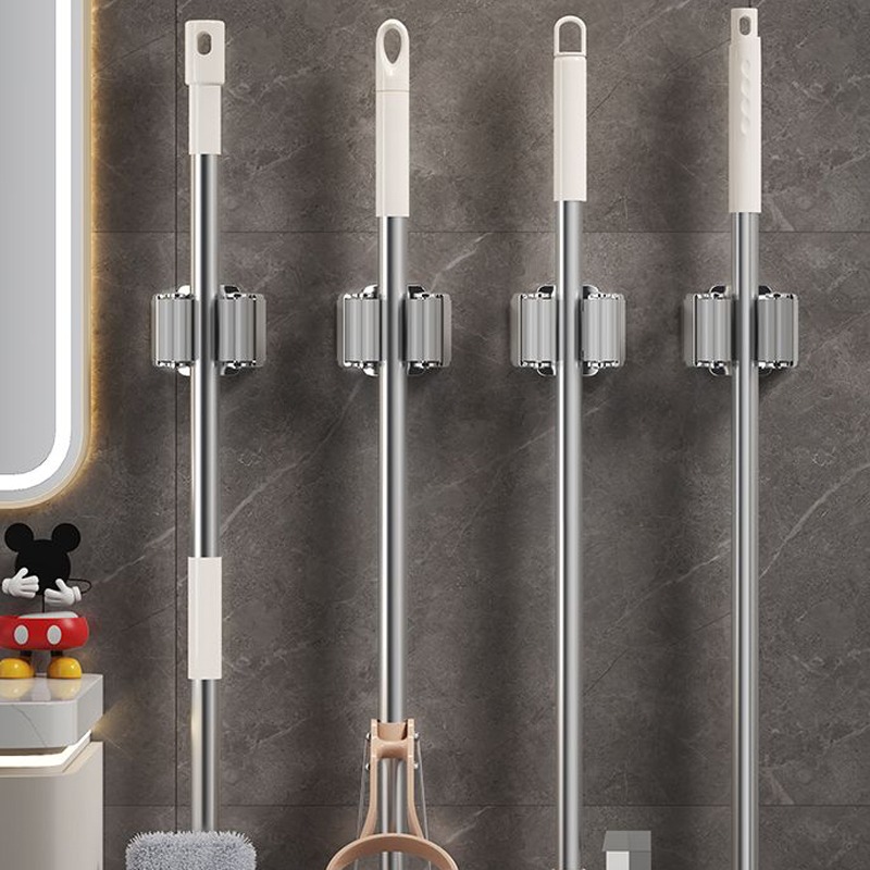 1-10Pcs Mop Broom Holder Wall  - Gardening Tools Hoe review and price