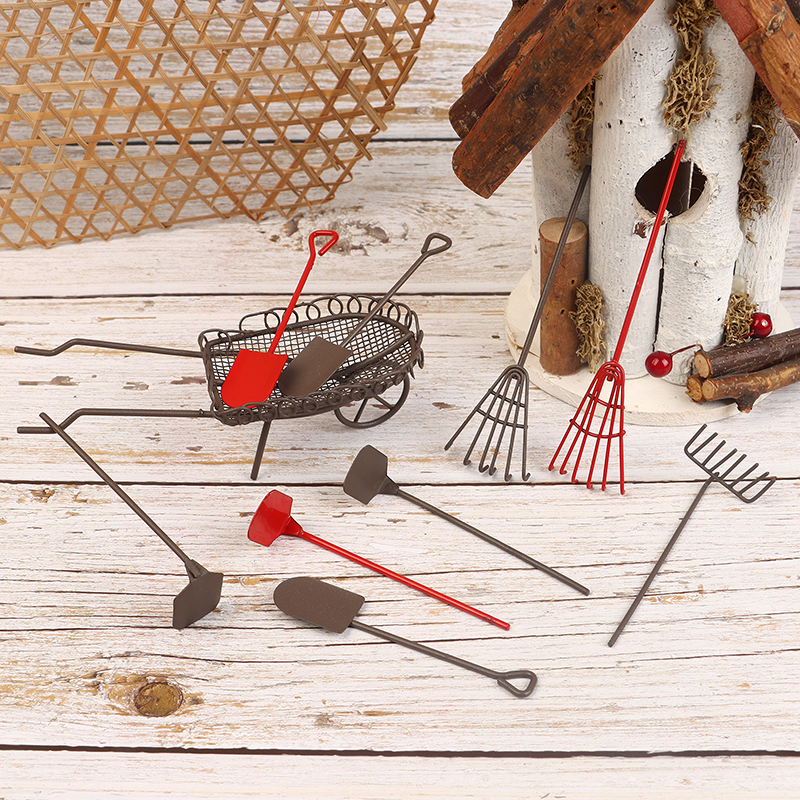 1/12 Dollhouse Simulation Gard - Gardening Tools Hoe review and price