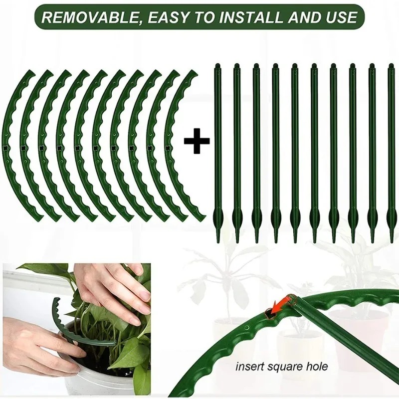 Plastic Plant Support Ring Orc - Gardening Tools Hoe review and price