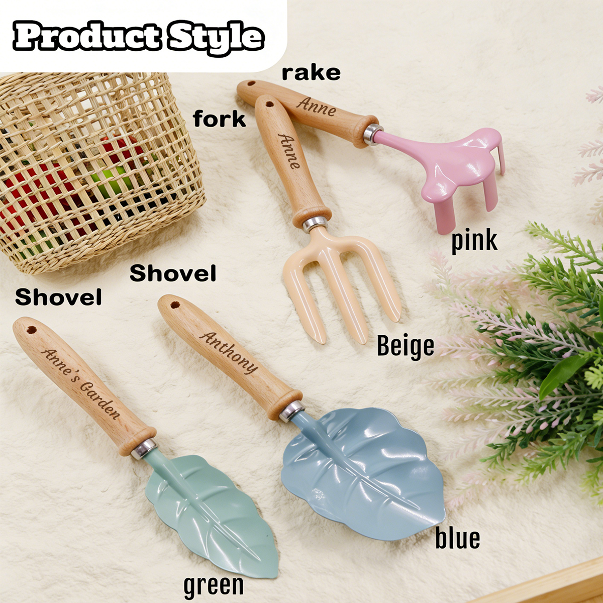 Personalized Kids Garden Tool  - Gardening Tools Names review and price