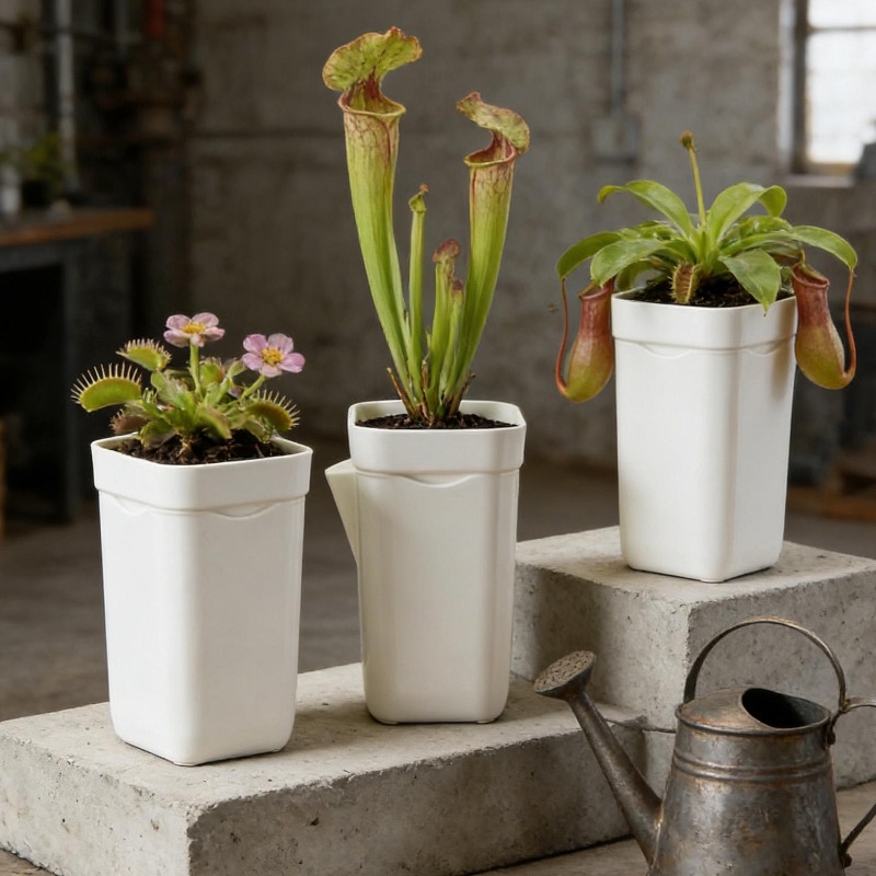 Self Watering Flower Pots Doub - Orchid Potting Mix review and price