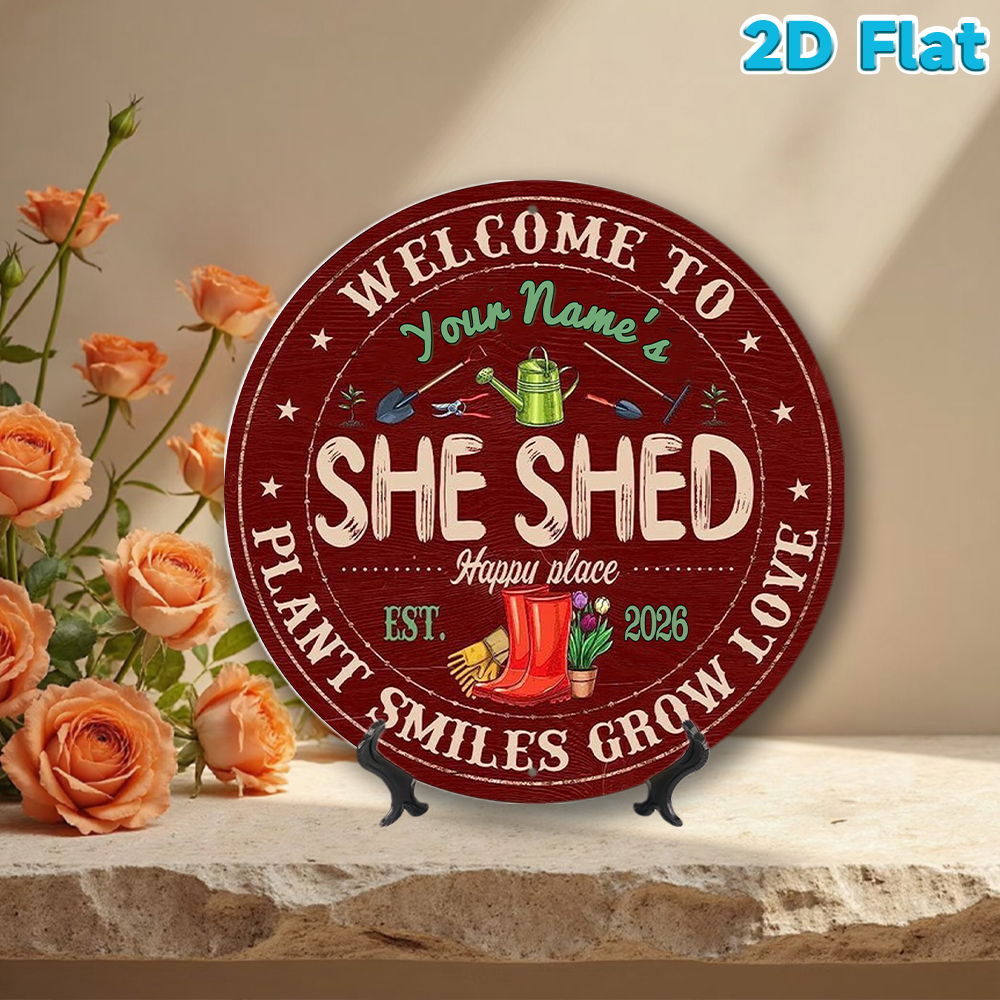 Custom Name & Year She Shed Ro - Gardening Tools Names review and price