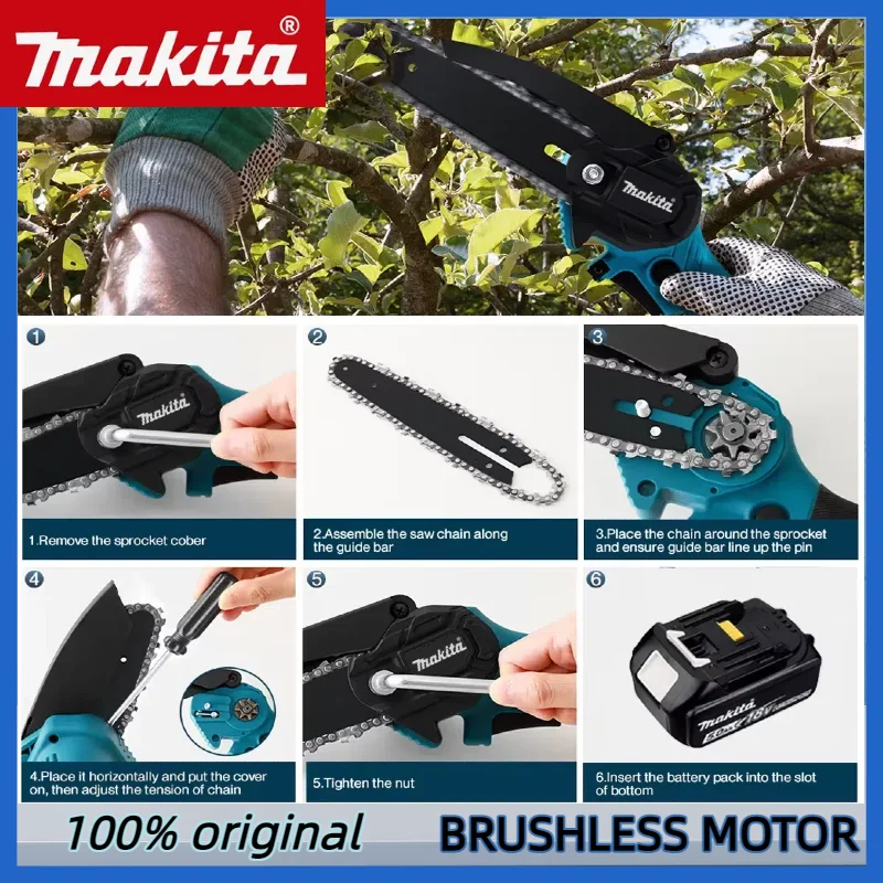 Makita 6 Inch Cordless Chain S - Gardening Tools Battery Powered review and price
