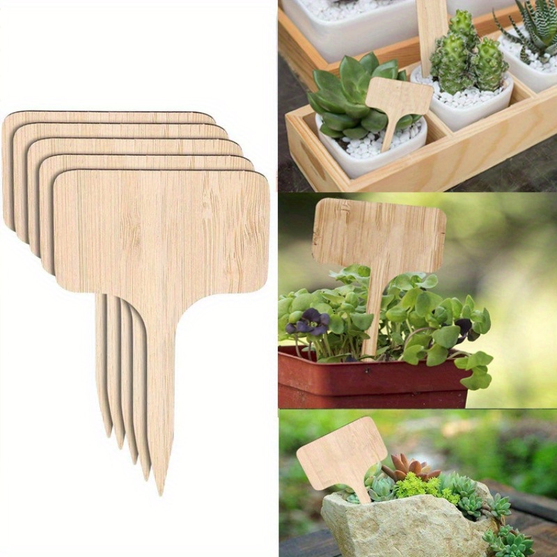 Bamboo Plant Labels, T-Type Wo - Plant Label Tags review and price