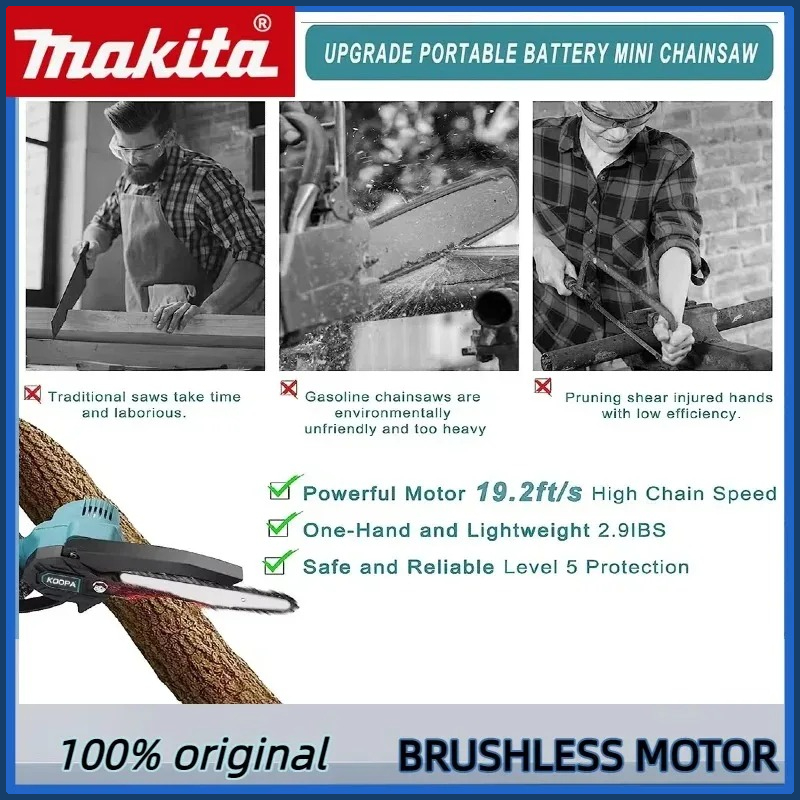 Makita 6 Inch Chain Saw Electr - Gardening Tools Battery Powered review and price
