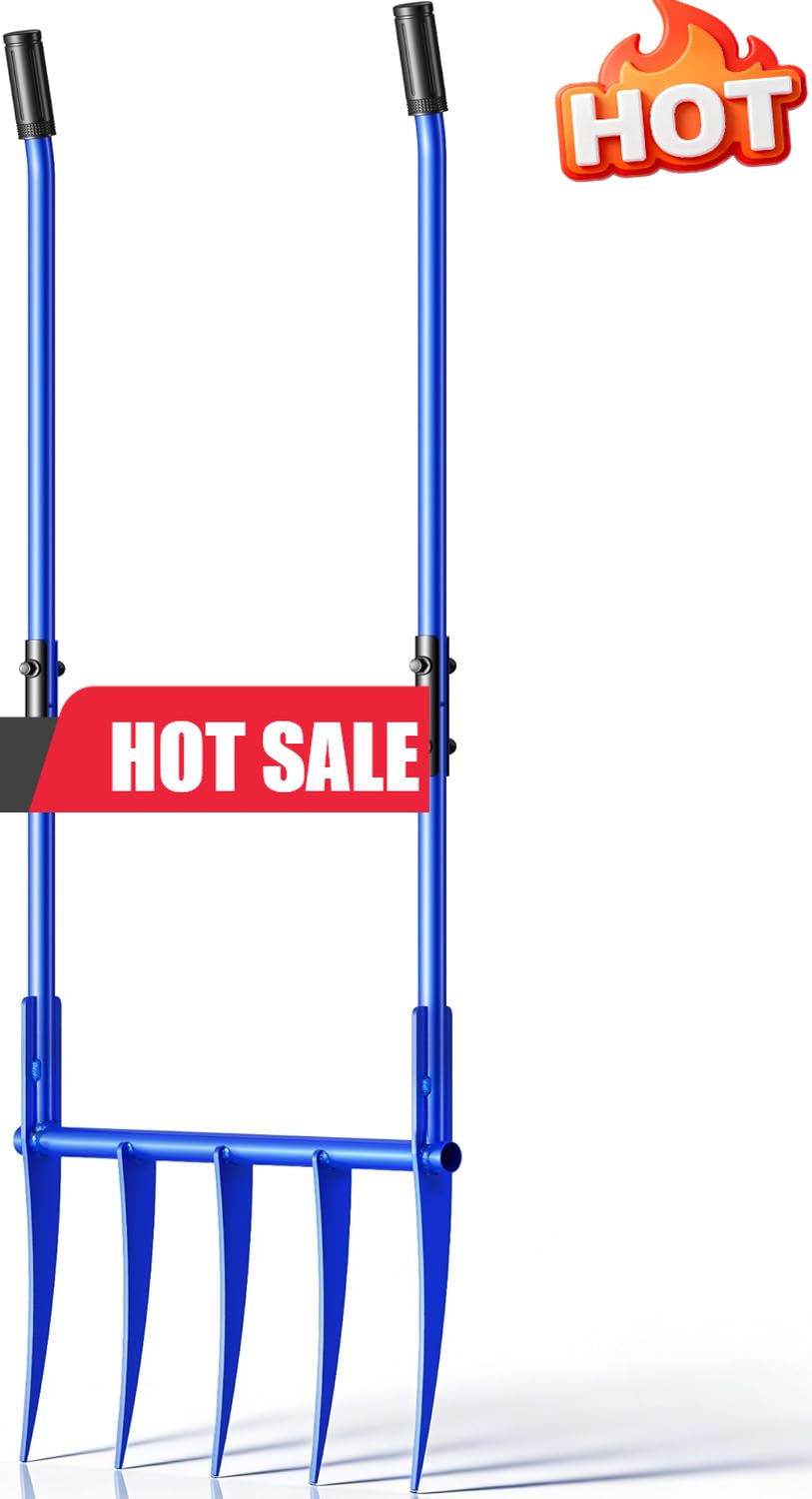 56'' Heavy Duty Broadfork for  - Gardening Tools Sharp review and price
