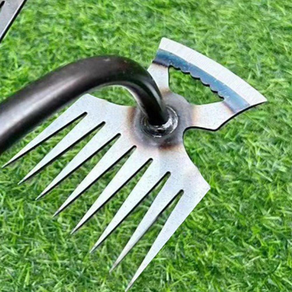 2 in 1 Garden Weeder Rake Tool - Gardening Tools Hoe review and price